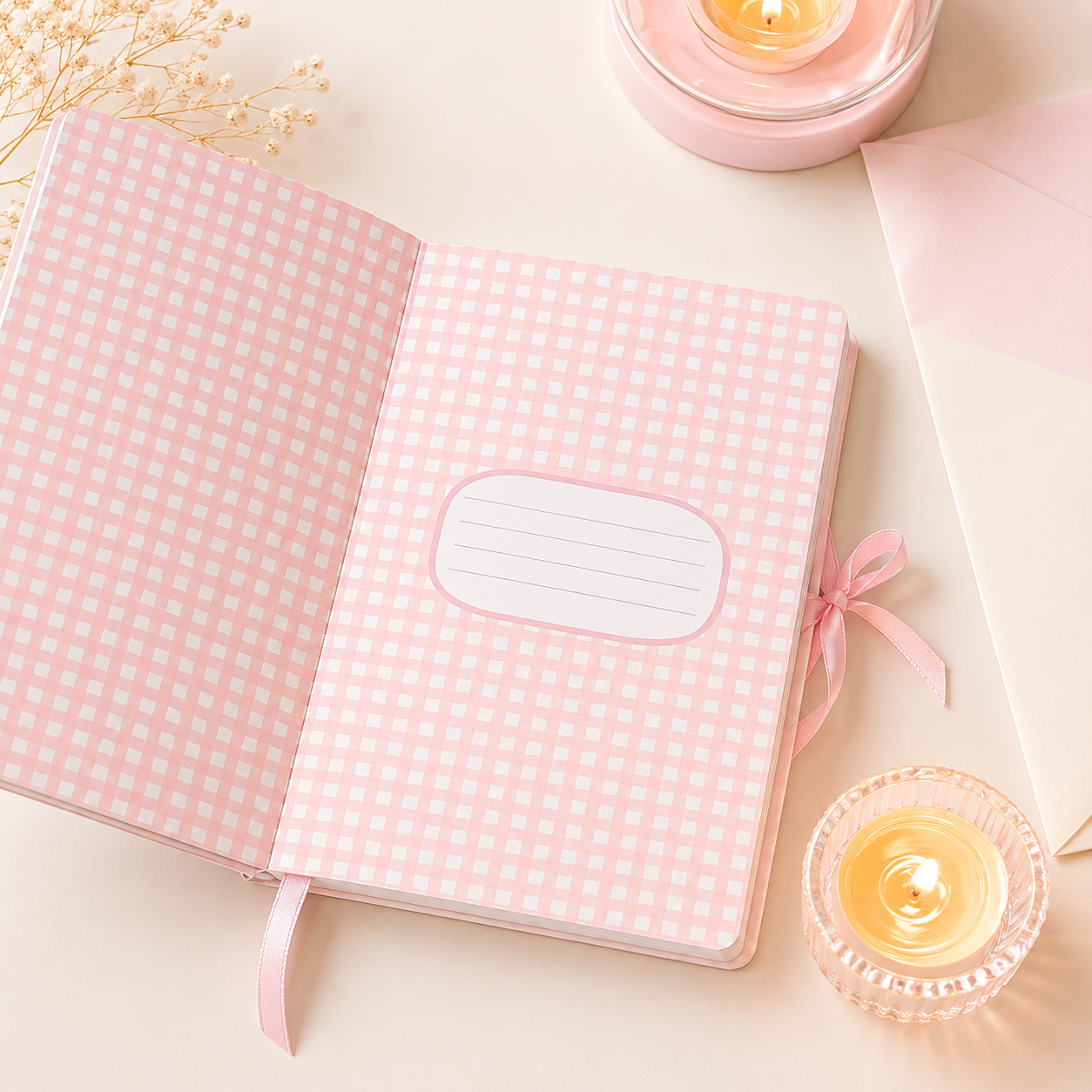 Libreta Flor Pink Lady