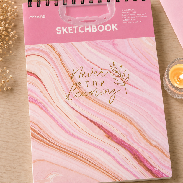 Sketchbook para dibujo y nota 18x25cm