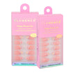 Uñas Press On Almendradas Lazos Coquette Coloridos