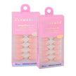 Uñas Press On Almendradas Leopardo Hibisco Tropical