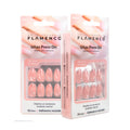 Uñas Press On Francesa Glitter Coquette Almond