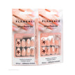 Uñas Press On Estrellas Animal Print Almond