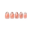Uñas Press On Almendradas Gatito Salvaje Leopard 3D