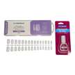 Tips Transparentes para Uñas Esmerilados 240 Unidades Modelo 196