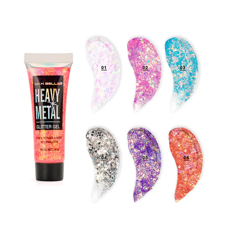 Glitter en Gel Heavy Metal 3