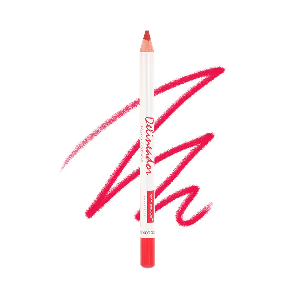 Lápiz Delineador para Labios y Ojos Rojo frutilla 2