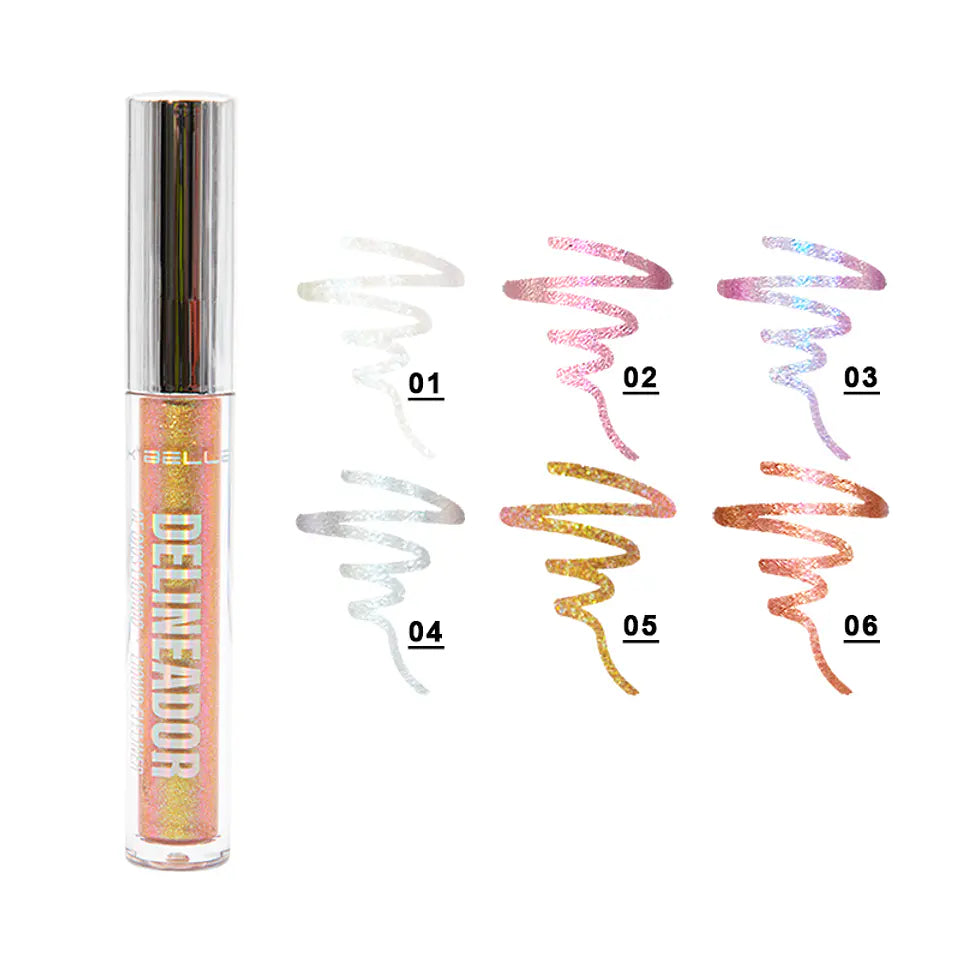 Delineador con Glitter 3