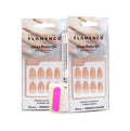 Uñas Press On Francesa Classic Almond