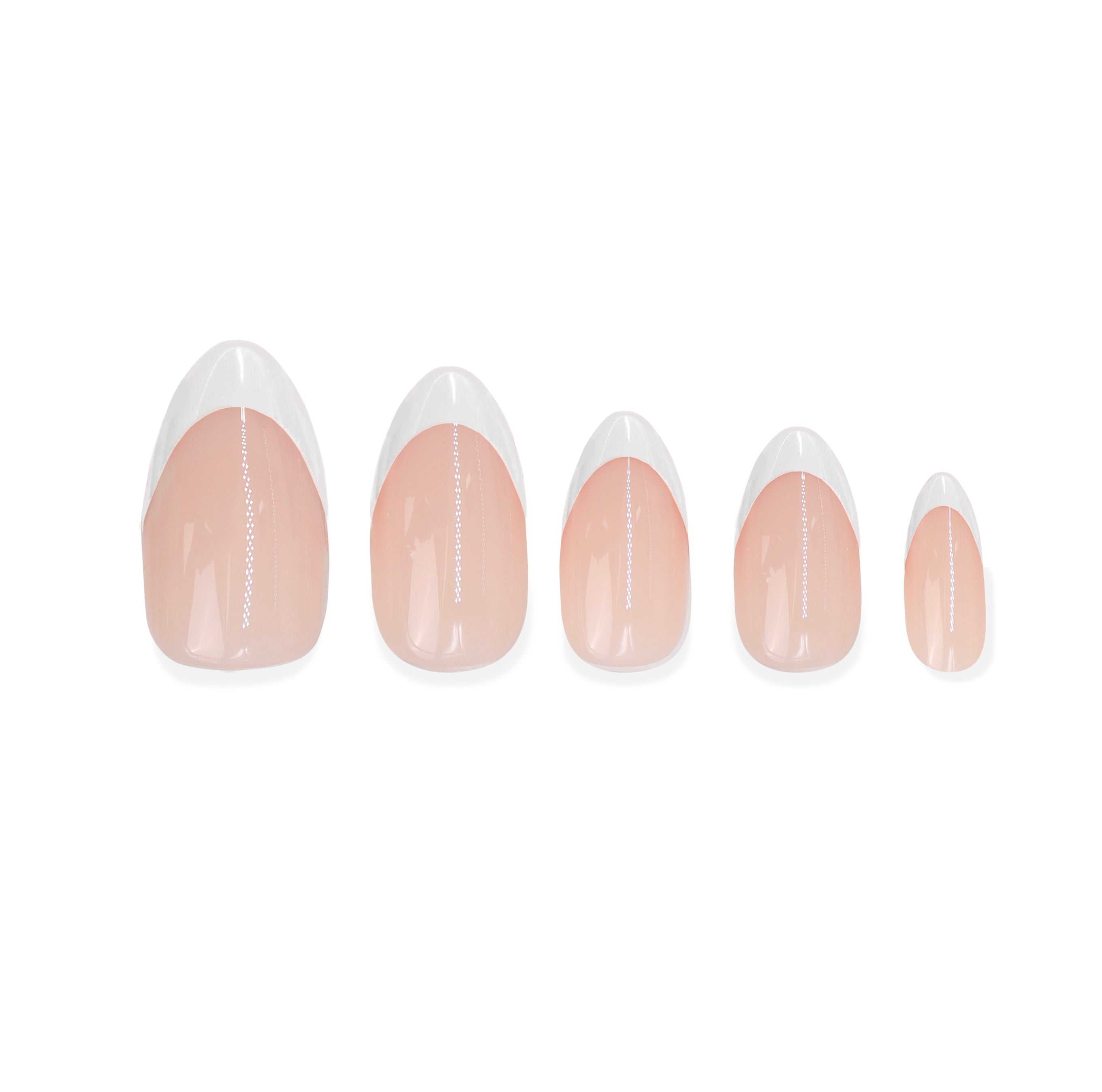 Uñas Press On Francesa Classic Almond