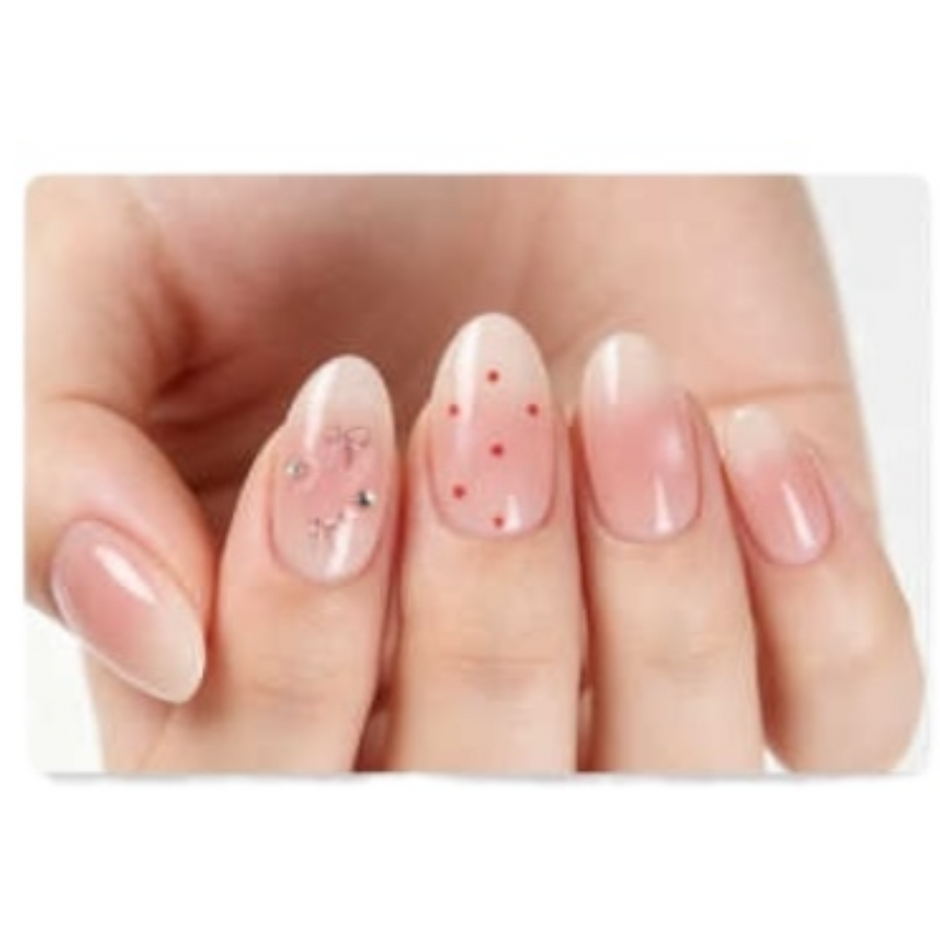 Uñas Press On Almendradas Modelo 124