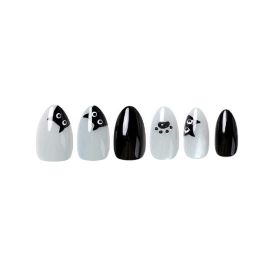 Uñas Press On Almendradas Modelo 126