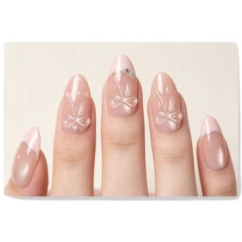 Uñas Press On Almendradas Modelo 135