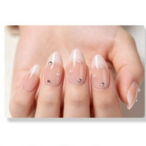Uñas Press On Almendradas Modelo 137