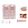 Uñas Press On Almendradas Modelo 138