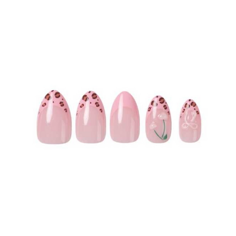 Uñas Press On Almendradas Modelo 140