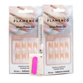 Uñas Press On Champagne Glow Almond