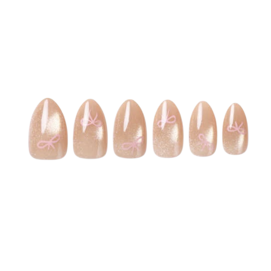 Uñas Press On Almendradas Modelo 85