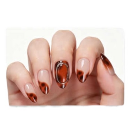 Uñas Press On Almendradas Modelo 98