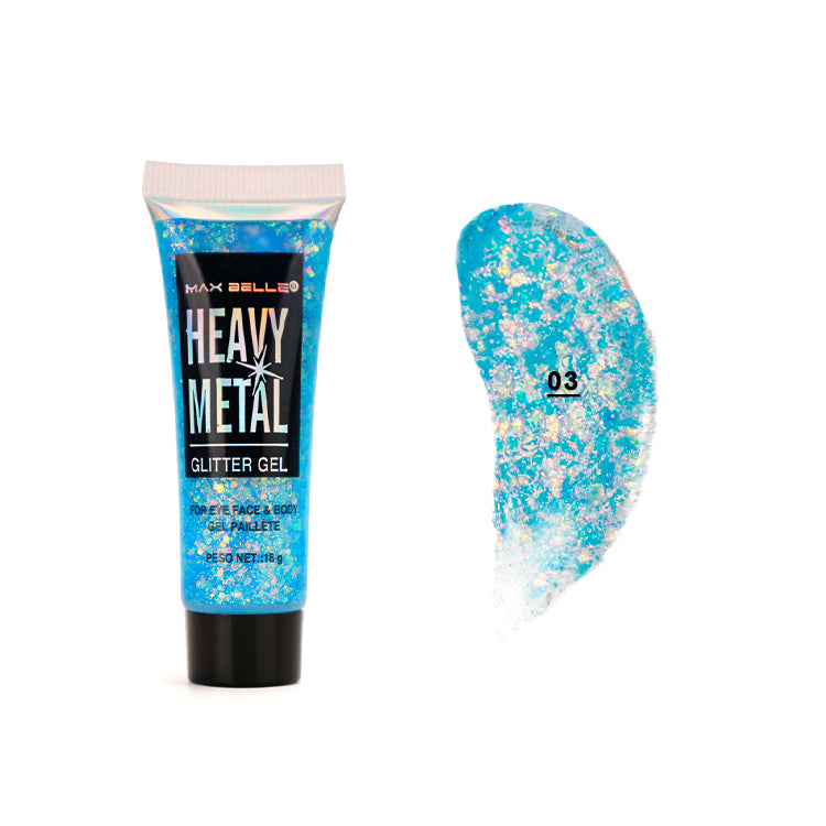Glitter en Gel Heavy Metal 6