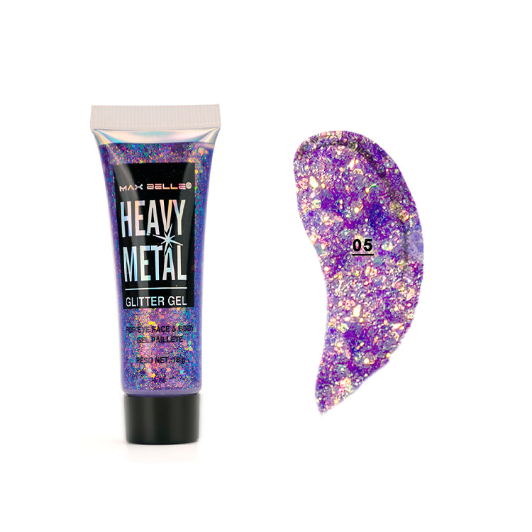 Glitter en Gel Heavy Metal 8