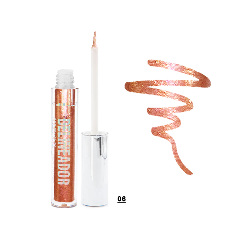 Delineador con Glitter 9