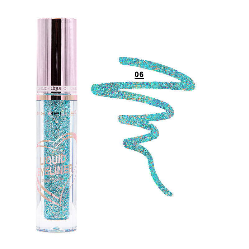 Delineador de Ojos Líquido Glitter 9