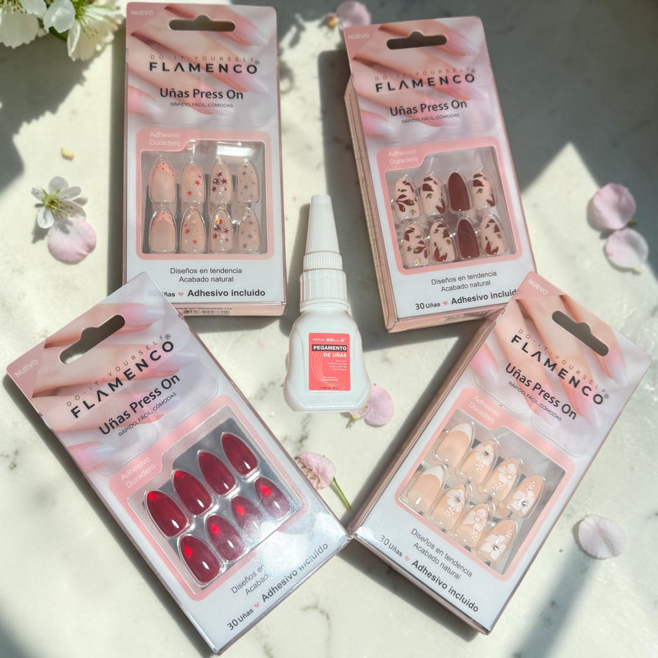 PACK Sorpresa 4 Diseño Surtido + Pegamento Gel