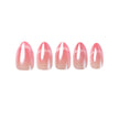 Uñas Press On Almendra Aura Degradado Cat Eye