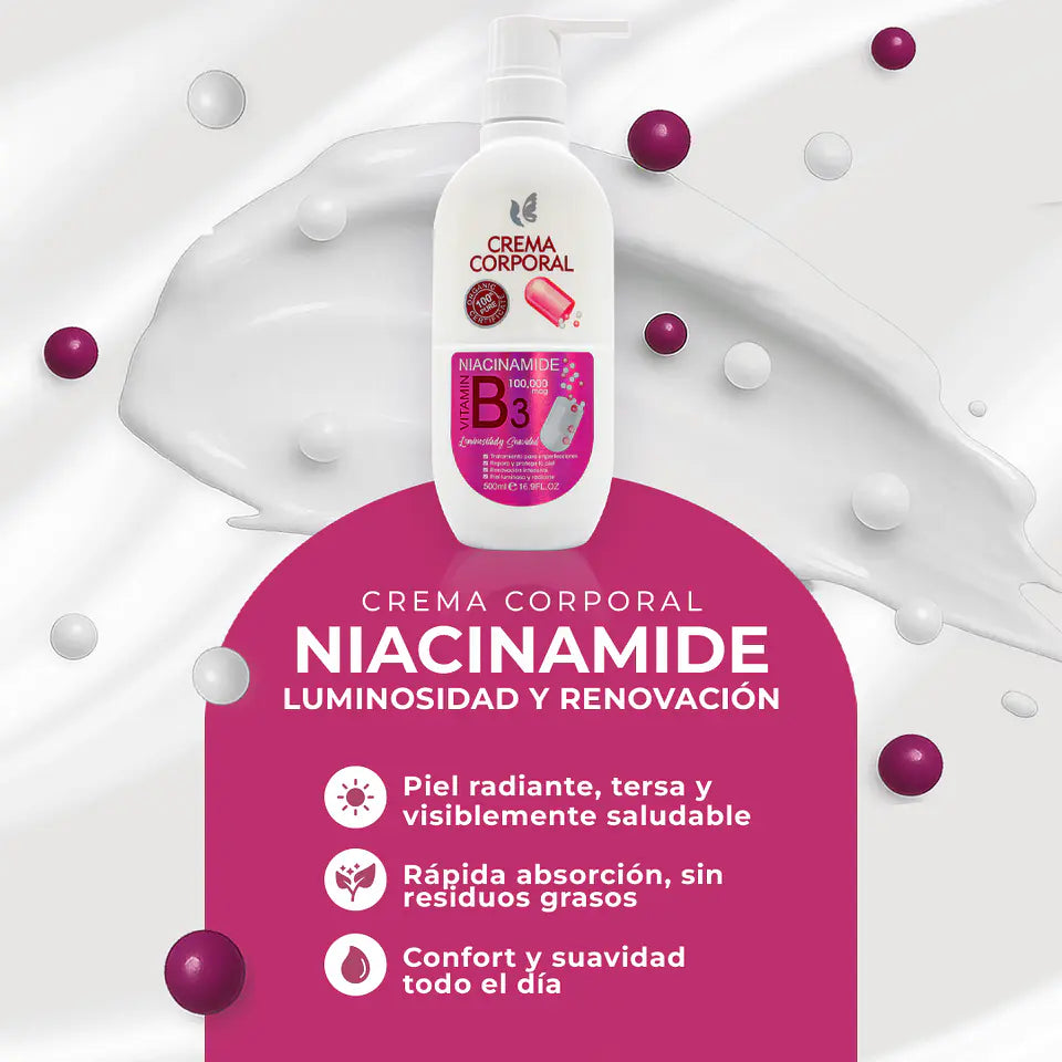 Crema Corporal de Vitamina B3 - imagen 2